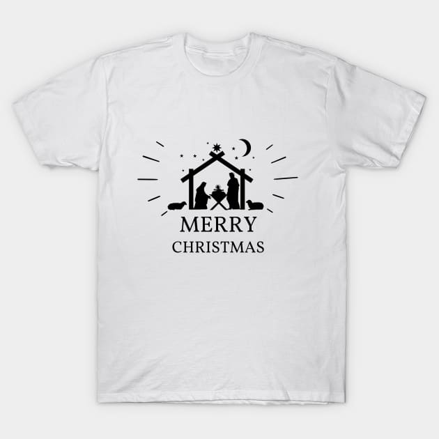Christmas T-Shirt by Lady Su